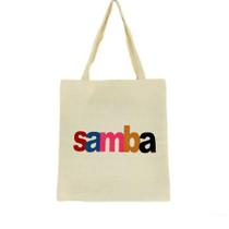 Bolsa Ecobag 100% algodão SAMBA COLOR