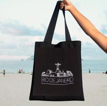 Bolsa Ecobag 100% Algodão Tema Cristo Redentor