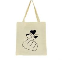 Bolsa Ecobag 100% algodão TY LOVE