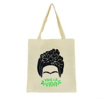 Bolsa Ecobag 100% algodão VIVA LA VIDA