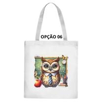 Bolsa Ecobag Dia Dos Professores Corujinhas Professoras