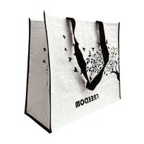 Bolsa Ecobag Dobravel Sacola de Ombro Kit 10 Uni Compras Retornavel Mercado