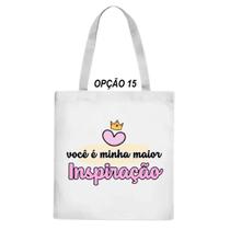 Bolsa Ecobag Flork Dia Das Mães Super Inspiração Rainha Amor