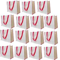 Bolsa Ecobag Kit 15 Uni Retornavel Compras Mercado Dobravel