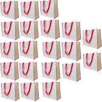 Bolsa Ecobag Reutilizavel Sacola Ombro Compras Mercado Dobravel Kit 20 Uni Resistente Passeio