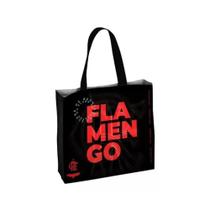 Bolsa Ecobag Sacola Retornável Flamengo Preta - Semax