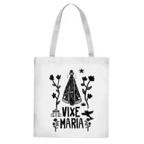 Bolsa Ecobag Xilogravura Vixe Maria Nossa Senhora Aparecida