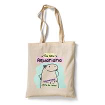 Bolsa Ecológica Ecobag Flork Signo Aquario Aquariana