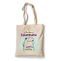 Bolsa Ecológica Ecobag Flork Signo Escorpião Escorpiana