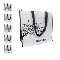 Bolsa Ecologica Ecobag Kit 5 Unidades Retornavel Mercado Compras Dobravel Bolsa Ecologica Ecobag Kit 5 Unidades Retornavel Mercado Compras Dobravel