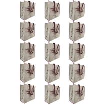 Bolsa Ecologica Kit 15 Unidades Sacola Ecobag de Ombro Reutilizavel Multiuso Dobravel Alça Compras Mercado Resistente Lavavel Pratica Bolsa Ecologica Kit 15 Unidades Sacola Ecobag de Ombro Reutilizavel Multiuso Dobravel Alça Compras Mercado Resistente Lavavel Pratica
