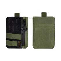 Bolsa EDC Slim Tática Com Zíper Para Organização De Lanterna, Multitool, Caneta E Caderno - Bolsa EDC Slim Tática Com Zíper Para Organização De Lanterna, Multitool, Caneta E Caderno -