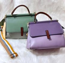 Bolsa Elegante Golden Fenix Lavanda linha exclusive