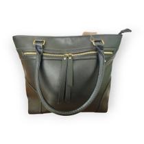 Bolsa elegante poliuretano preto - maxlog