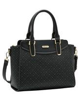Bolsa Elemento Gráfico - Alça de Mão - Chenson 3485610 - Preto Bolsa Elemento Gráfico - Alça de Mão - Chenson 3485610 - Preto