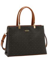 Bolsa Elemento Gráfico - Alça de Mão - Chenson 3485614 - Café Bolsa Elemento Gráfico - Alça de Mão - Chenson 3485614 - Café