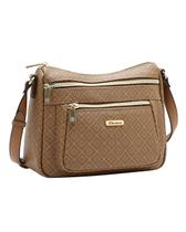 Bolsa Elemento Gráfico - Transversal - Chenson 3485617 - Natural