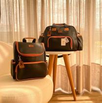 Bolsa ellen c/ mochila corano 5000 - preto marrom