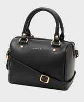 Bolsa em couro feminina Iguaçu Mariart transversal bau