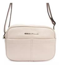 Bolsa em couro feminina Smartbag Marfim tvs 77037.25.004