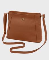 Bolsa em couro feminina transversal Mariart Jasmim