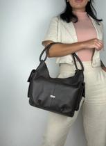 Bolsa Em Couro Legitimo B.1087 Café Bolsa Em Couro Legitimo B.1087 Café