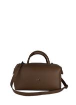 Bolsa Em Couro Legitimo B.1133 Chocolate