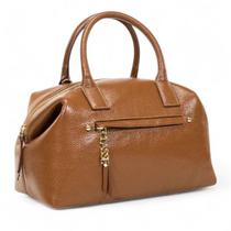 Bolsa Em Couro Legitimo Feminina Classe Grande Lançamento