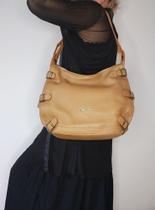 Bolsa em couro Recuo B.996 camel