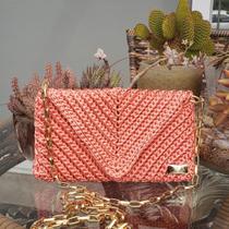 Bolsa em crochê moderno - Bolsa Papoula Bolsa em crochê moderno - Bolsa Papoula
