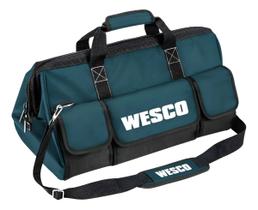 Bolsa em lona wesco com superficie externa wesco ws9780
