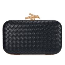 Bolsa embreagem CHUNLI Evening Wedding em couro PU para mulher