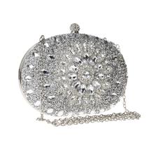 Bolsa embreagem COAIMANEY Sparkly Rhinestone Glitter Wedding