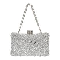 Bolsa embreagem COAIMANEY Sparkly Rhinestone para mulheres