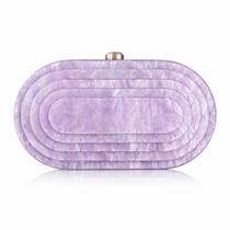 Bolsa embreagem CUXVA acrílico vintage para mulheres Bolsa embreagem CUXVA acrílico vintage para mulheres