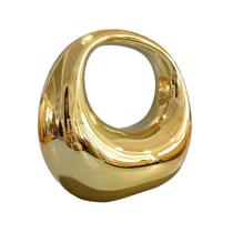 Bolsa embreagem GSYPS em acrílico Evening Moon Hobo Bag B-Gold