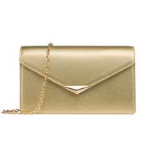 Bolsa embreagem SWEETV Classic Envelope em couro PU elegante
