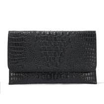 Bolsa embreagem SWEETV Evening Crocodile Pattern PU Bolsa embreagem SWEETV Evening Crocodile Pattern PU
