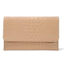 Bolsa embreagem SWEETV Evening Crocodile Pattern PU