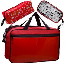 Bolsa Enfermagem Estágio Top Luxo Personalizada Nylon Cores