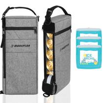 Bolsa enfriadora MORXPLOR para golf con aislamiento para 6 latas de cerveza