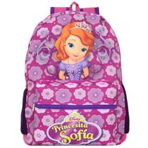 Bolsa Escola Menina Princesa Sofia Reforçada Toys 2U