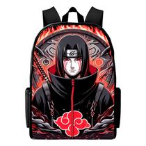 Bolsa Escolar Anime Personagem Itachi Lançamento Masculino Top Juvenil Bolsa Escolar Anime Personagem Itachi Lançamento Masculino Top Juvenil