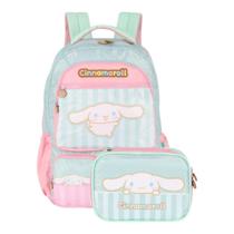 Bolsa Escolar Costas + Estojo 100 Lápis My Melody Meninas Up4you Bolsa Escolar Costas + Estojo 100 Lápis My Melody Meninas Up4you