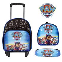 Bolsa Escolar Menino Patrulha Canina + Lancheira e Estojo Bolsa Escolar Menino Patrulha Canina + Lancheira e Estojo
