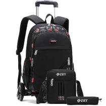 Bolsa Escolar Trolley Wokex Impermeável de Nylon (8 a 14 anos)