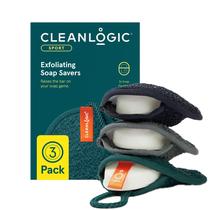 Bolsa Esfoliante Soap Saver Cleanlogic - Pacote com 3 Unidades