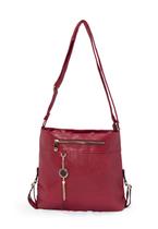 Bolsa Espaçosa Casual Vermelha Passeio Madami Bolsa Espaçosa Casual Vermelha Passeio Madami