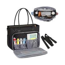 Bolsa Espaçosa Para Laptop Empresarial Com Compartimento Para Documentos E Suporte Para Scrapbook