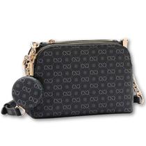 Bolsa Esporte Feminina Chenson Transversal Divisórias Monograma